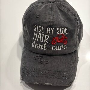 Women’s The Original KBETHOS Ponytail Cap Distressed Baseball Cap